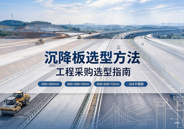 东营沉降板选择方法