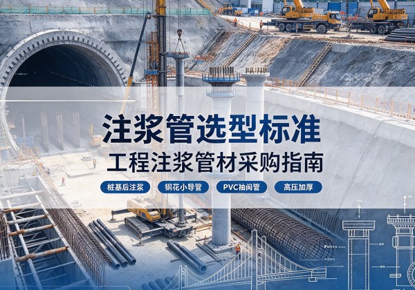 东营注浆管选型标准